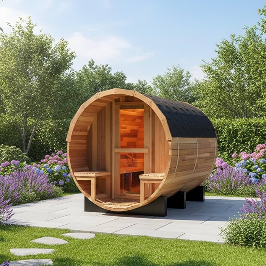 Auroom Sola Compact Barrel Sauna