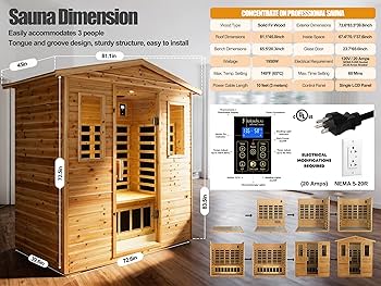 Sola Pro Full Spectrum Sauna