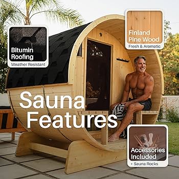 True North Compact Barrel Sauna