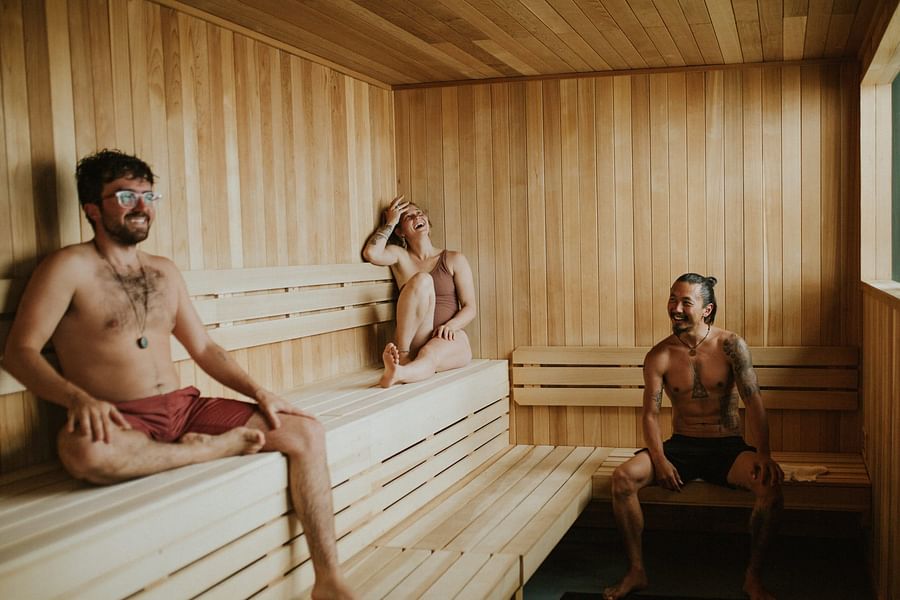 sauna stress relief