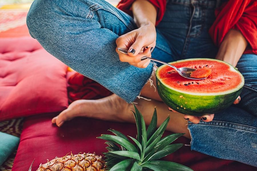 hydrating fruit smoothie