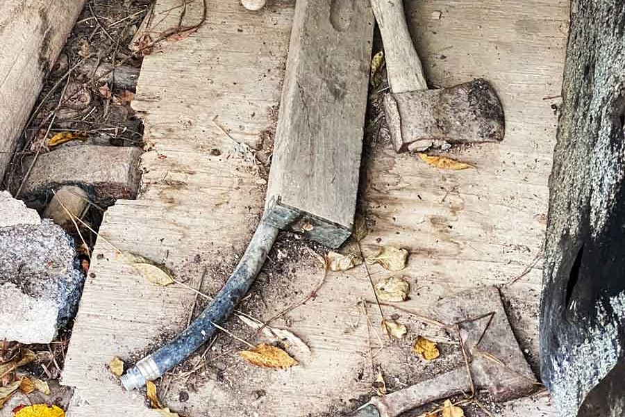 ancient sauna fire pits