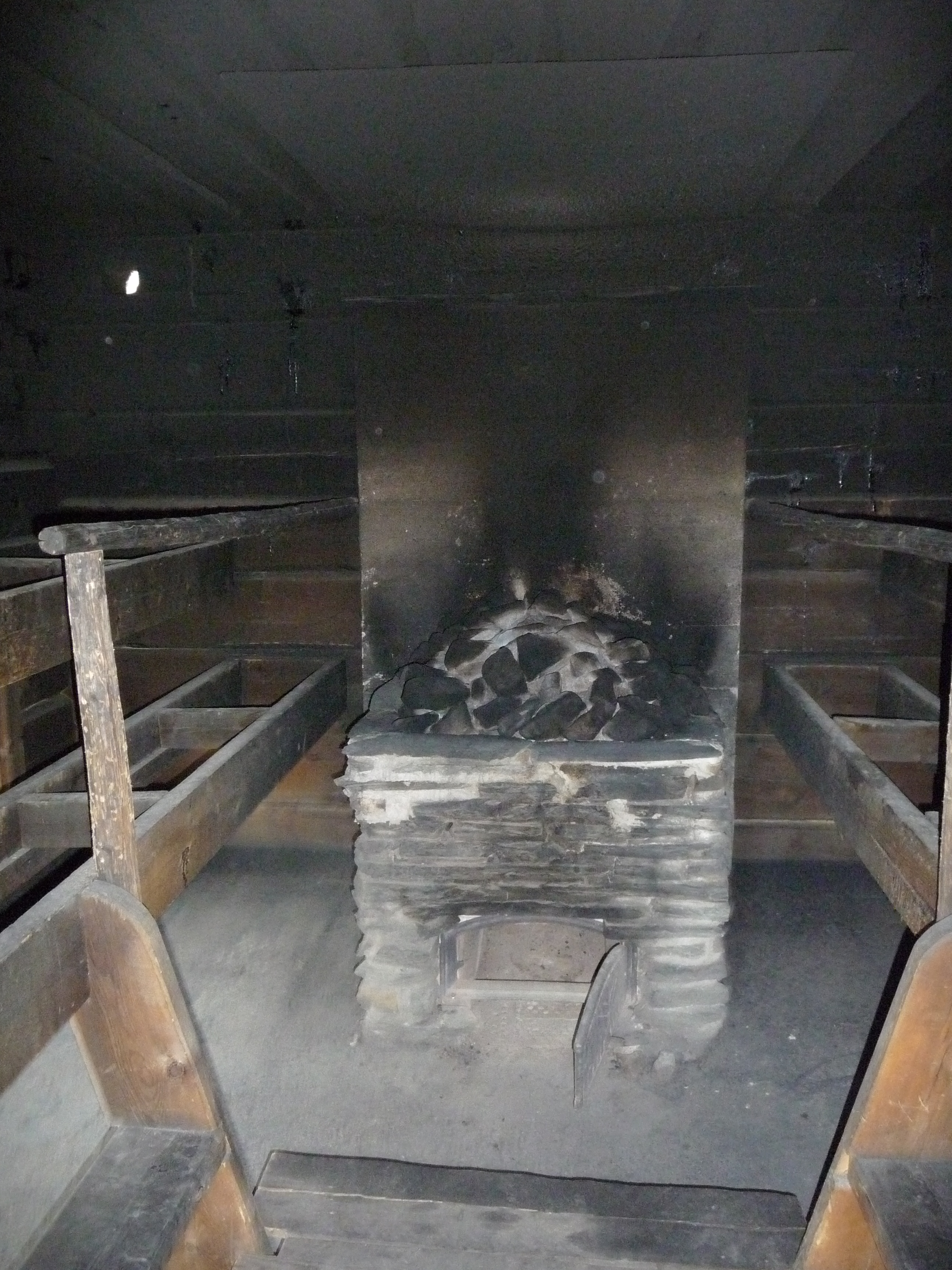 Finnish smoke sauna
