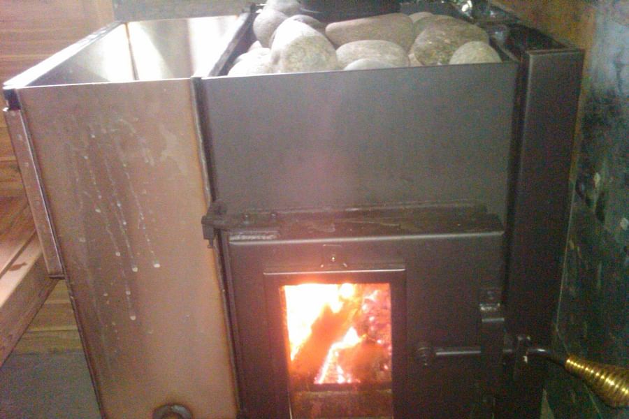 wood burning sauna stove