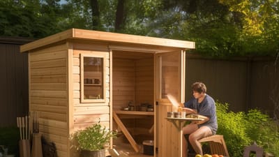 Building a Personal Retreat: A Beginner's Guide to DIY Outdoor Sauna Kits
