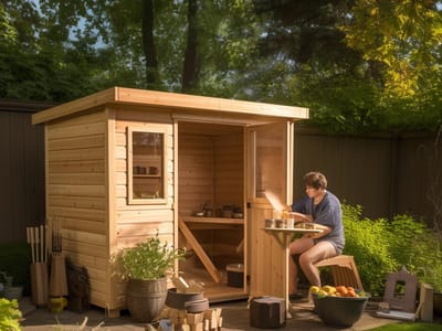 Building a Personal Retreat: A Beginner's Guide to DIY Outdoor Sauna Kits