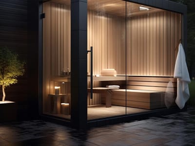 The Sauna Shower Combo: Balancing Practicality and Luxury at Home