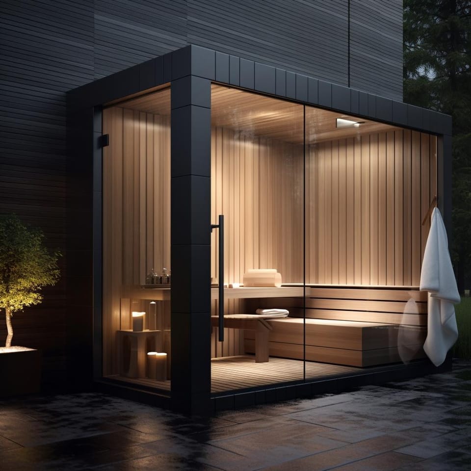 The Sauna Shower Combo: Balancing Practicality and Luxury at Home