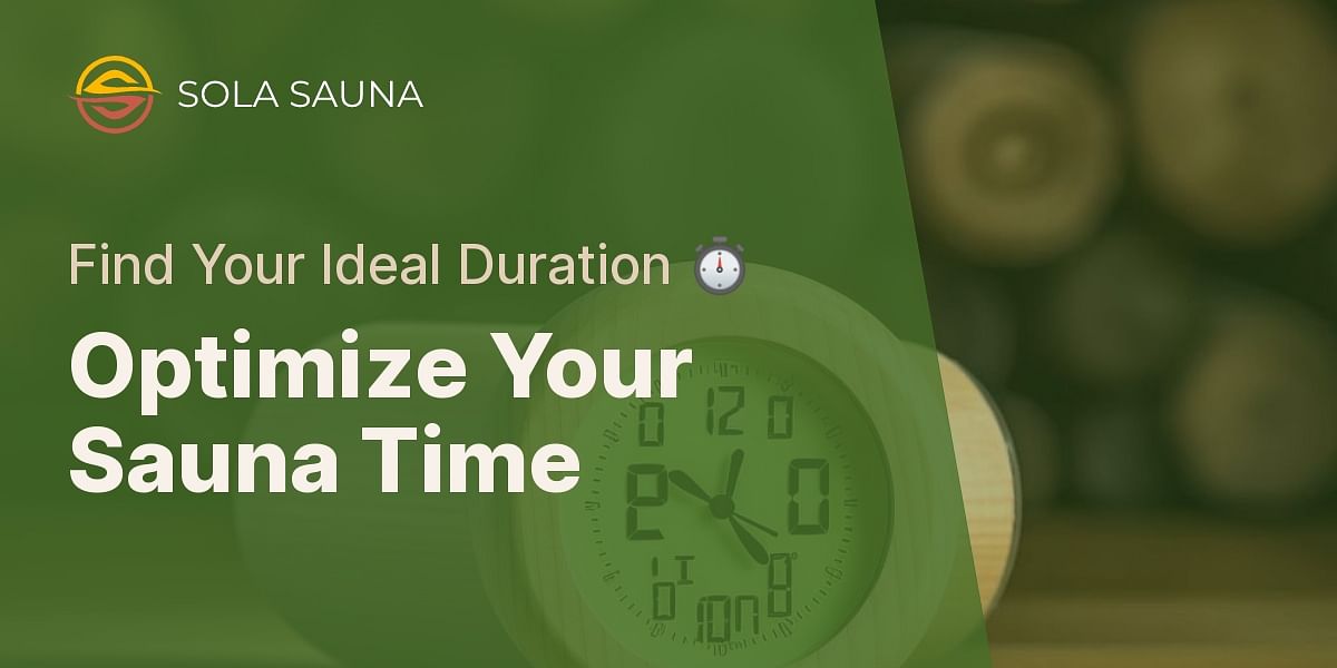 How long should you stay in a sauna after a workout?