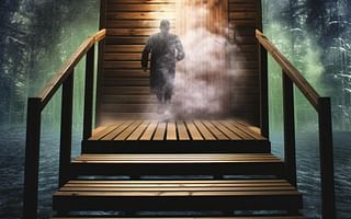How does a cold shower after a sauna session affect the body, if at all?