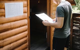 What are some safety tips for using an outdoor sauna?