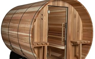 What is the difference between an outdoor sauna and an indoor sauna?