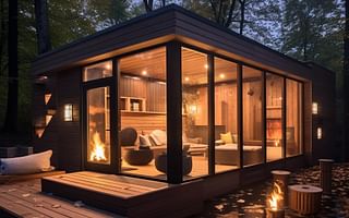 What type of outdoor sauna is the best option?